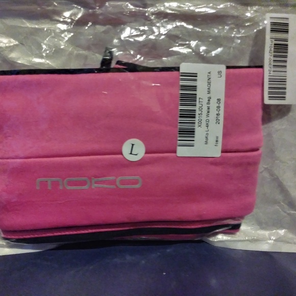 MoKo RUNNING Waist BELT (Magenta) - Large - Picture 6 of 7